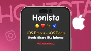 Honista v91 New Features amp Settings  iOS Emojis  iOS Fonts  Honista iPhone Story  iOS INSTAGRAM [upl. by Trebuh]