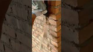 wall drilling for electrical installations shorts [upl. by Warder]