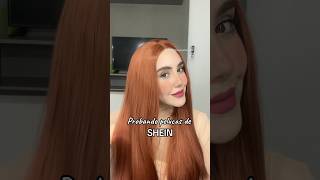 Probando pelucas de shein ✨ shorts shein wig beauty [upl. by Ahtrim519]