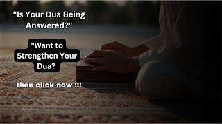 quotThe Power of Dua How to Make Effective Prayers in Islamquot [upl. by Nauj]