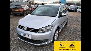 2011 Volkswagen Touran VU11PUA 16 TDI S Euro 5 5dr Miles 2 Keys 6 Speed The Car Traders UK [upl. by Dnomayd783]