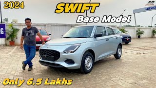 2024 Updated ✅️ Maruti Suzuki Swift Base Model  Perfect For Modification 😍 [upl. by Lavoie701]