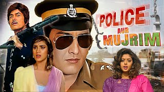 Raaj Kumar Vinod Khanna Action BLOCKBUSTER Full Movie 4K Police Aur Mujrim 1992  Meenakshi Nagma [upl. by Sirred]