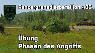 Arma 3  LADEF amp Phasen des Angriffs Übung  PzGrenBtl 402 [upl. by Ennyrb]