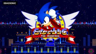 Sonic The Hedgehog 2  Drop Dash  ✪ Sonic Hack Longplay [upl. by Lerred]