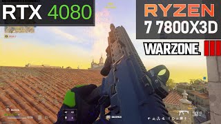 Call of Duty Warzone 3  RTX 4080  Ryzen 7 7800X3D  FORTUNES KEEP  165HZ  1440P FSR ULTRA [upl. by Ruhtra]