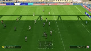 FC 24  Hellas Verona vs Cagliari  Serie A TIM  Gameplay PS5 [upl. by Eisso748]