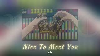 Nice To Meet You  Myles Smith  slowed x reverb w lyrics [upl. by Mayor]