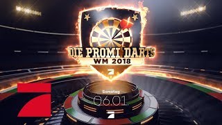 Die große Promi Darts WM 2018  6 Januar 2018  ProSieben [upl. by Azitram]