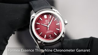 Formex Essence ThirtyNine Chronometer Gamaret [upl. by Mccready]