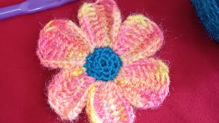 super crochet designflowerdiy woolcraft crochet crochet simple easy design [upl. by Virendra]