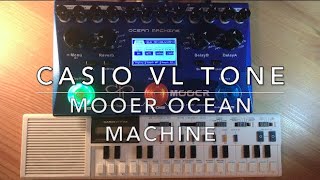 Casio VLTone  Mooer Ocean Machine quotAmbient Session 1quot [upl. by Ennazus]