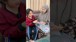 RAISHA DAPET TABLET BARU DARI MAMAH shorts [upl. by Nelon211]