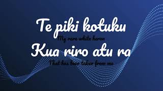 I TE PŌ  Acoustic version  Rob Ruha  with lyrics [upl. by Pinto600]