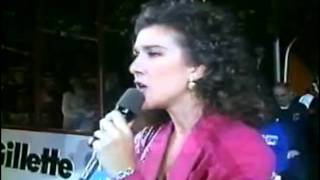 Céline Dion  O Canada 1992 [upl. by Zetrok]