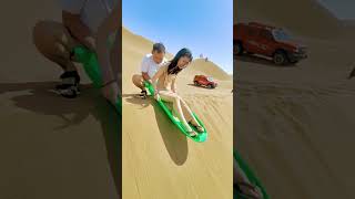 3457 Xinjiang Desert Tour Fun in thedesert desert xinjiang travel shorts [upl. by Leseil]