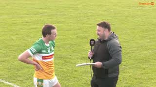 Armagh GAA TV spoke with St Pauls Eoin McConville following their win over Derrynoose [upl. by Iorio598]