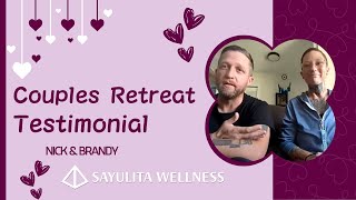 MDMA and Psilocybin Couples Retreat Testimonial  Nick amp Brandy [upl. by Ancilin]