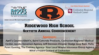 Ridgewood High School  60th Annual Commencement from WTNS 993 FM [upl. by Alamap]