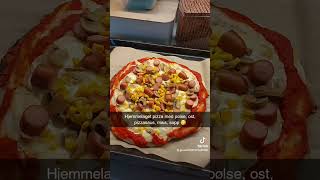 hjemmelaget pizza så godt 😋 [upl. by Eeraj]