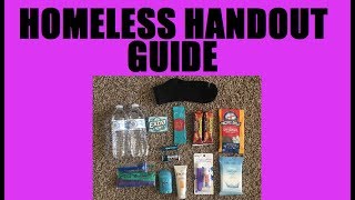 What To Bring On Your Homeless Handouts RLSH Care Packages and Blessing Bags [upl. by Reibaj164]