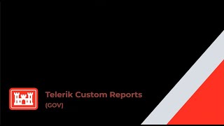 How to Create Custom Reports using Telerik [upl. by Yenatirb517]