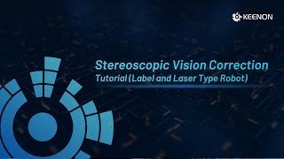 Stereoscopic Vision Correction Tutorial Label and Laser Type Robot [upl. by Wilt]