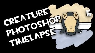 quotUpside Down Trollaxquot Creature TShirt Photoshop Timelapse  AVAILABLE NOW [upl. by Hammel]