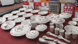 melamine dinner set 120pc 6000 fixed price [upl. by Alyac809]