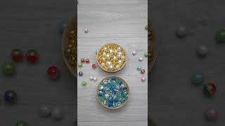 Oddly Satisfying Beads Pearls Stones [upl. by Eehc]