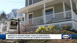 New data shows more than 16000 people moved to New Hampshire during pandemic [upl. by Onirotciv]