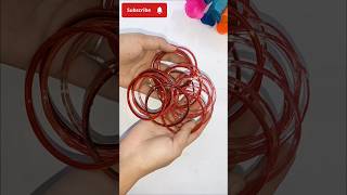 Old Bangles Amazing ideas  Bangles Craft [upl. by Ecurb73]