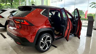 New 2024 Toyota Yaris Cross  15L Luxury SUV  Fire Red Color Exterior and Interior [upl. by Mercy838]