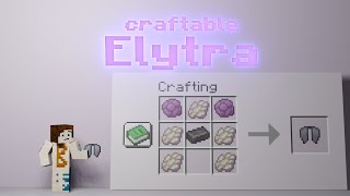 So kannst du ELYTRAS CRAFTEN in MINECRAFT [upl. by Melantha922]