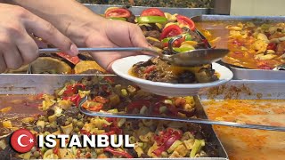 🇹🇷 Traditional Turkish Street Food Tour Istanbul Turkiye Taksim Square [upl. by Blim]