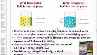 🔴 11 Emulsions amp Emulsifying Agnets DrHazem Sayed [upl. by Lief802]