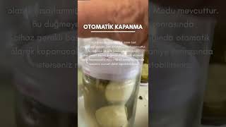 Vakum Makinesi Kavanoz vakumlama vakummakinesi vakummakinası kitchenchef food organik yemek [upl. by Englis]