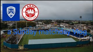 this year is a match day vlog from the coleraine fc showgrounds coleraine fc vs Larne fc today [upl. by Casilde]