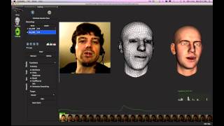 faceshift studio tutorial part 42 tracking  recordings [upl. by Engedus]