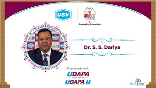 APICON TV 2022 Dr S S Dariya [upl. by Menedez]