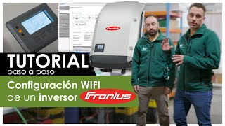 Tutorial paso a paso Como configurar la Wifi de un inversor fronius symo o primo [upl. by Dlanar526]