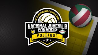 Nacional Juvenil B de Voleibol Varonil CONADEIP  TEC QRO vs ULSA BAJÍO [upl. by Atinev701]