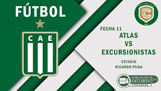 Atlas vs Excursionistas  Fecha 11 [upl. by Mlehliw]