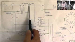 Riding Mower Starting System Wiring Diagram  Part 1 [upl. by Dorran]