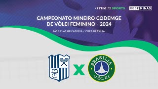 GERDAU MINAS x BRASÍLIA VOLEI  AO VIVO E COM IMAGENS  CAMPEONATO MINEIRO CODEMGE 2024 [upl. by Nika]