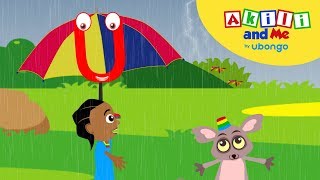 Sing the Letter U Song with Akili and Me  African Alphabet Animations [upl. by Aneeras]