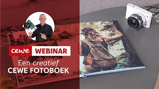 Webinar Maak een creatief CEWE FOTOBOEK [upl. by Howland]