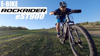 BICI ELETTRICA ROCKRIDER EST900 TEST E RECENSIONE [upl. by Eberto]