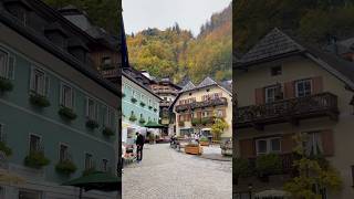 Hallstatt in the fall 🧡✨🍁 [upl. by Lucita]