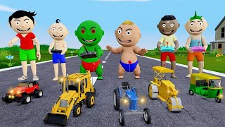 Pagal Bittu Sittu Aur Chirkut Ep 52  Toy Jcb Wala Cartoon  Jcb Tractor Cartoon  Gadi Wala Cartoon [upl. by Tarr]